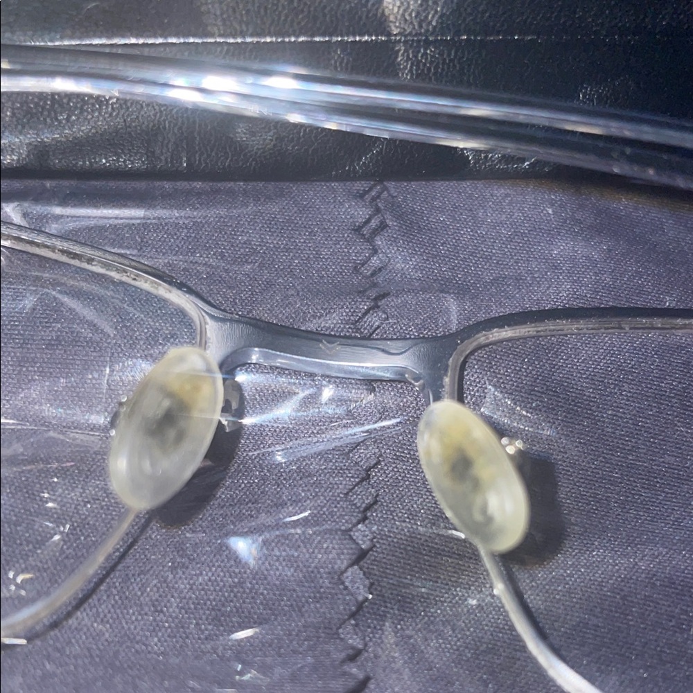 John Varvatos Black And Silver Rectangular Eyegla… - image 5